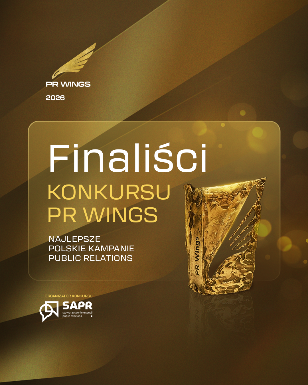 Znamy finalistów PR Wings 2026. Kto zdobędzie złoto, srebro i brąz?